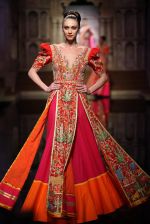 Model walks for abu jani sandeep khosla show in delhi on 7th Aug 2015